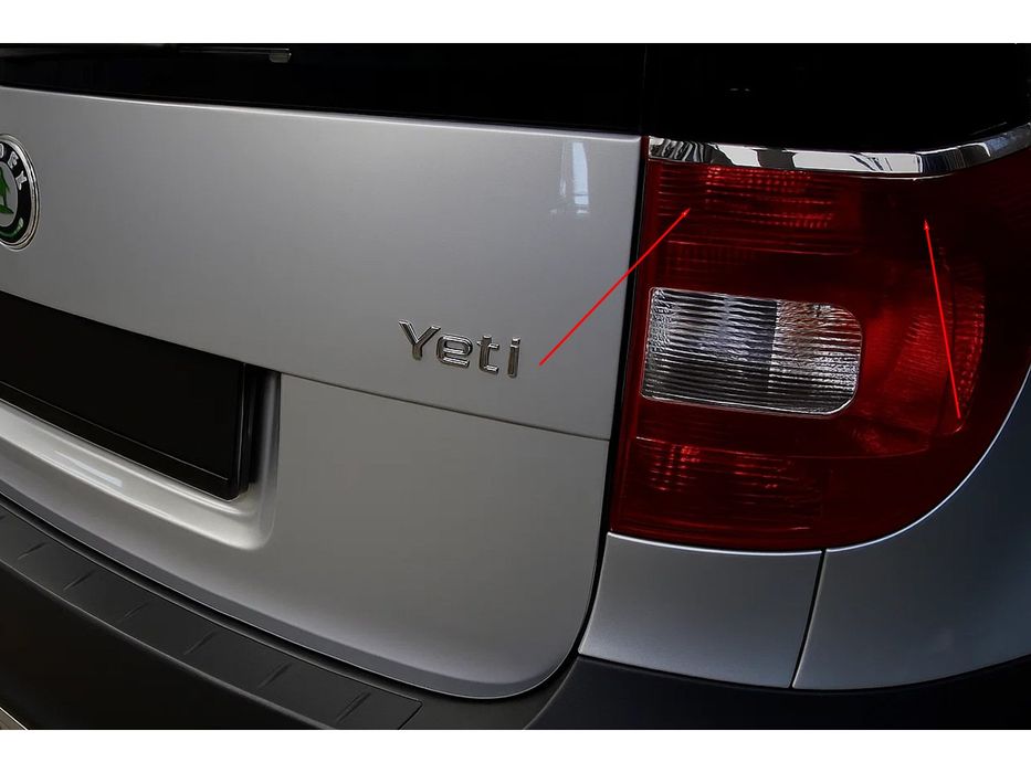 Skoda Yeti Хром накладки на задние фонари, стопы