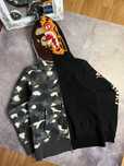 Bape tiger зип худи supreme