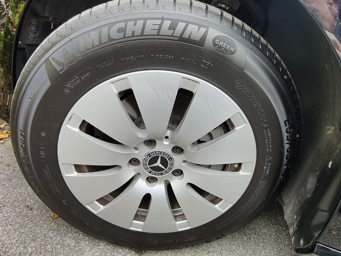 4 Jantes originais Mercedes 16'com pneus Michelin Energy saver +