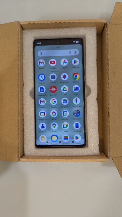 Telefon Google Pixel 6 PRO 12GB 128GB Czysty Android 16 Stormy Black