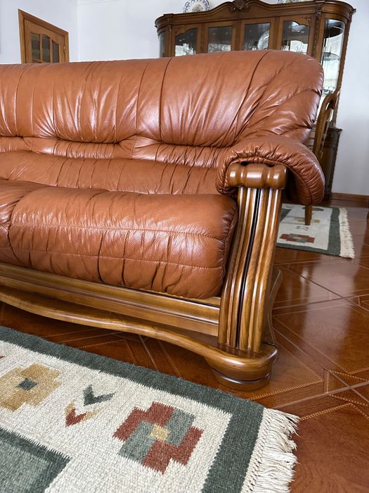 Conjunto de 3 sofás clássicos