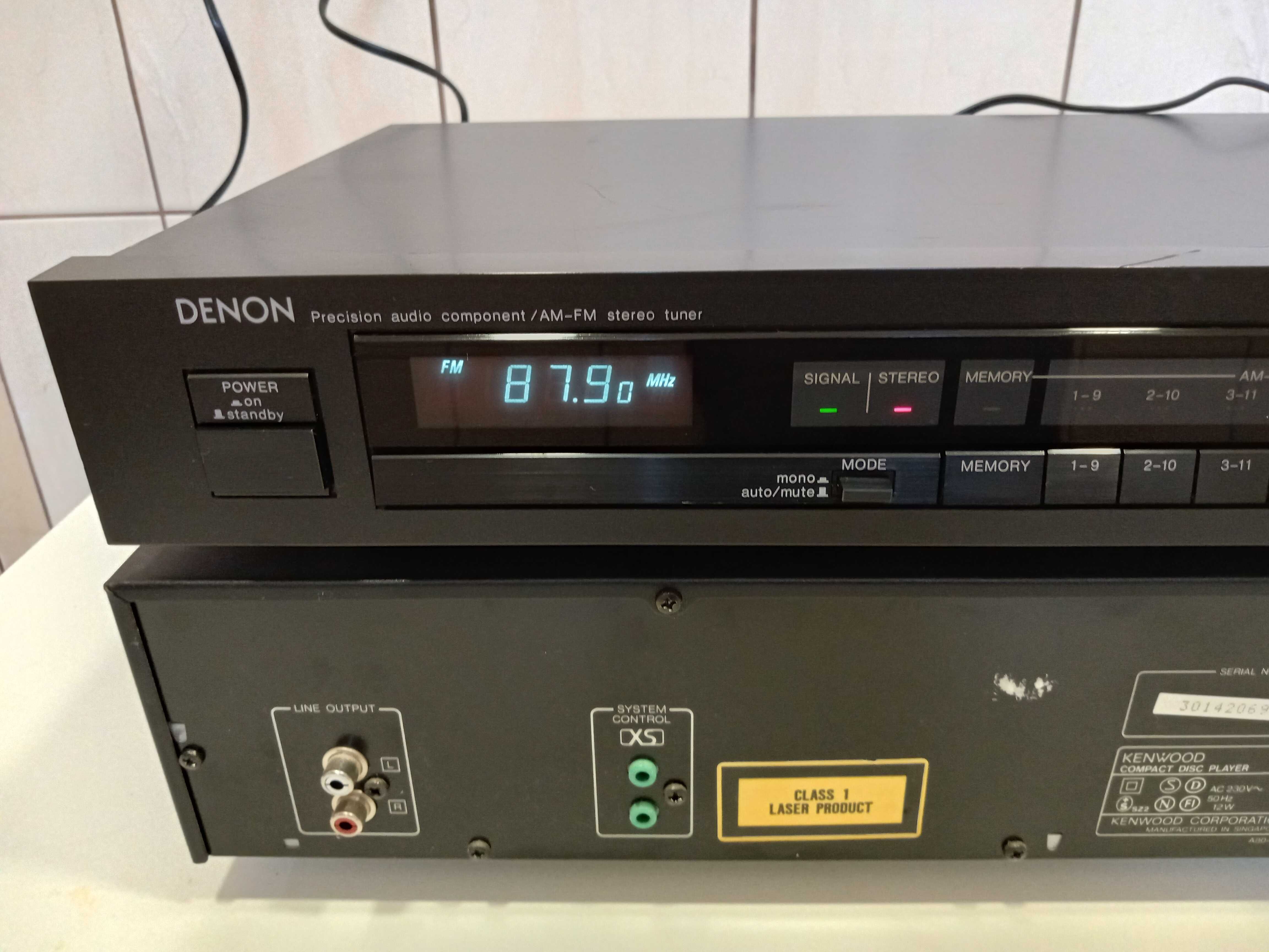 Kenwood KT 980 F tuner FM QUARTZ DLRC stan idealny