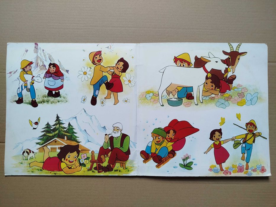 Vinil LP HEIDI Historia Completa (Alvorada 1975)