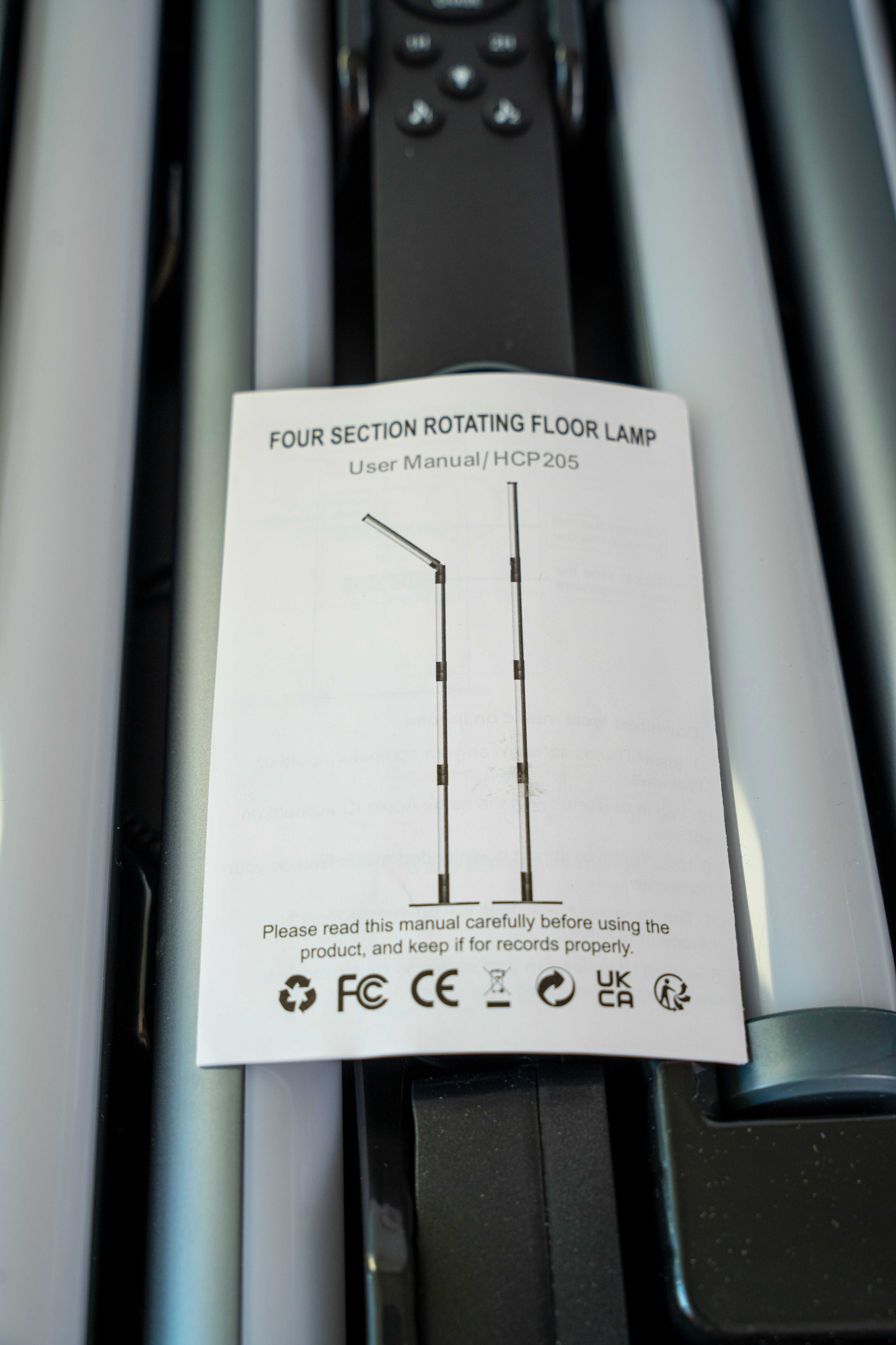 Lampa podłogowa LED RGB