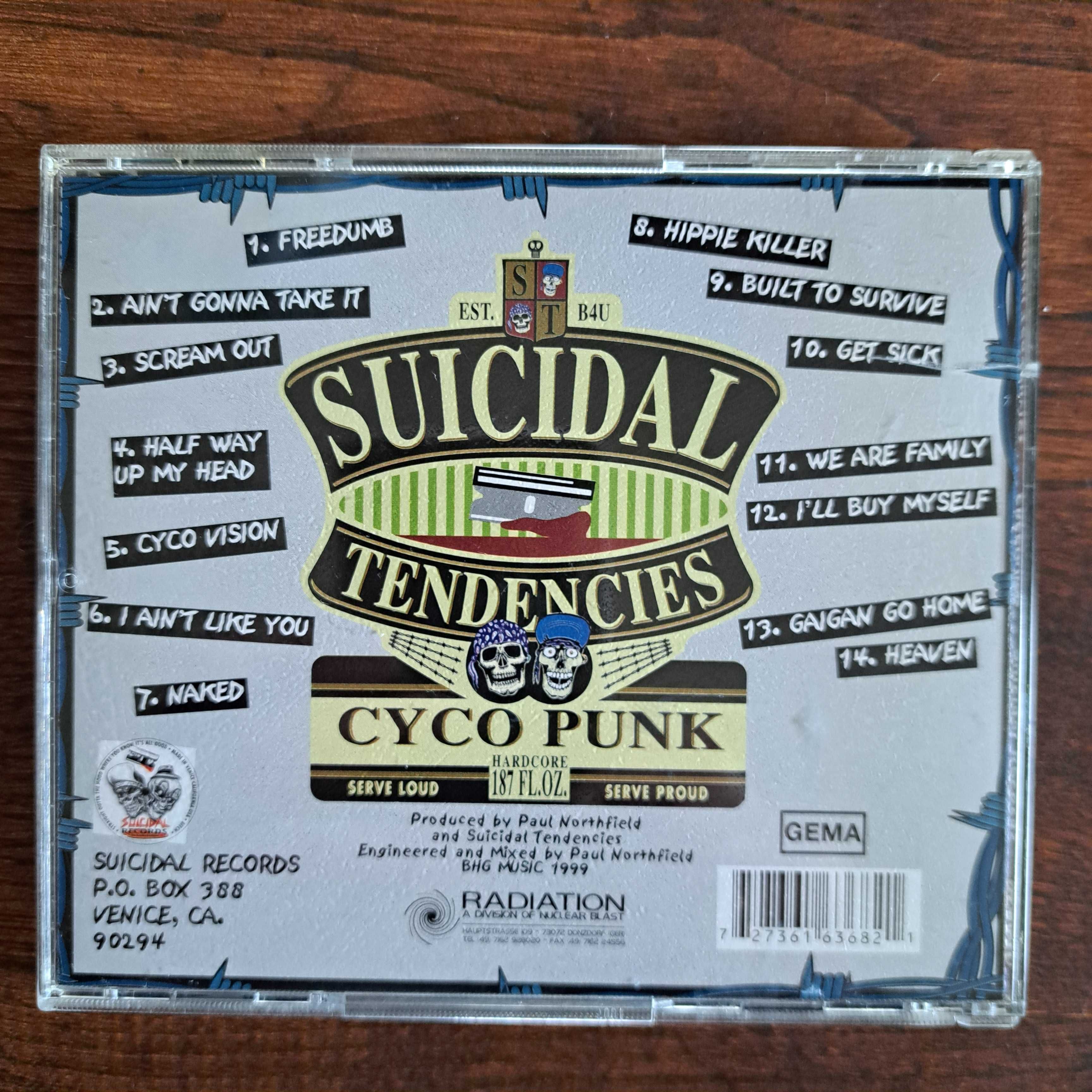 Suicidal Tendencies - Freedumb CD 1999 Suicidal Records
