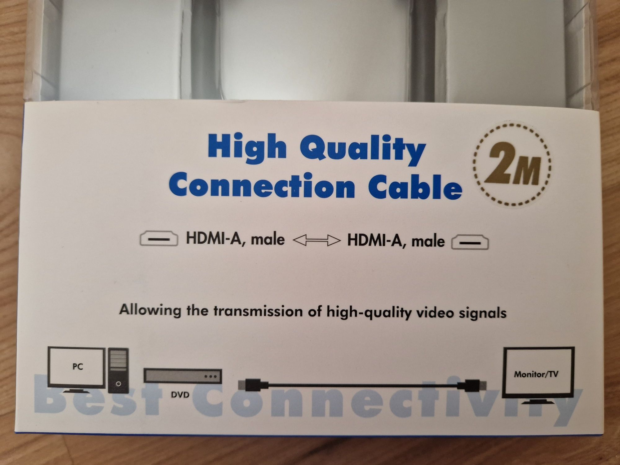 Kabel HDMI LogiLink High Quality 2M