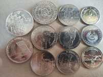 Moedas Portugal incm troco por outras incm