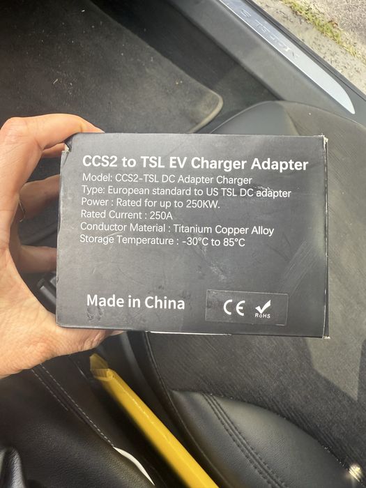 ccs2 -tsl ev charger adapter