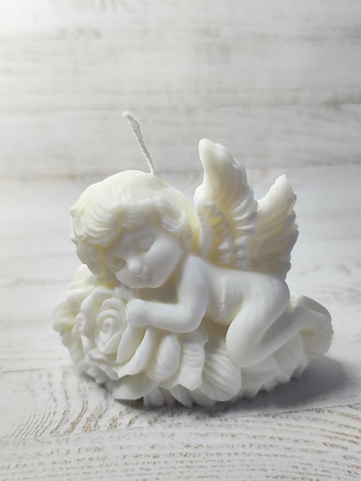 Aniołek świeca sojowa prezent na święta świeczka anioł prezent gift