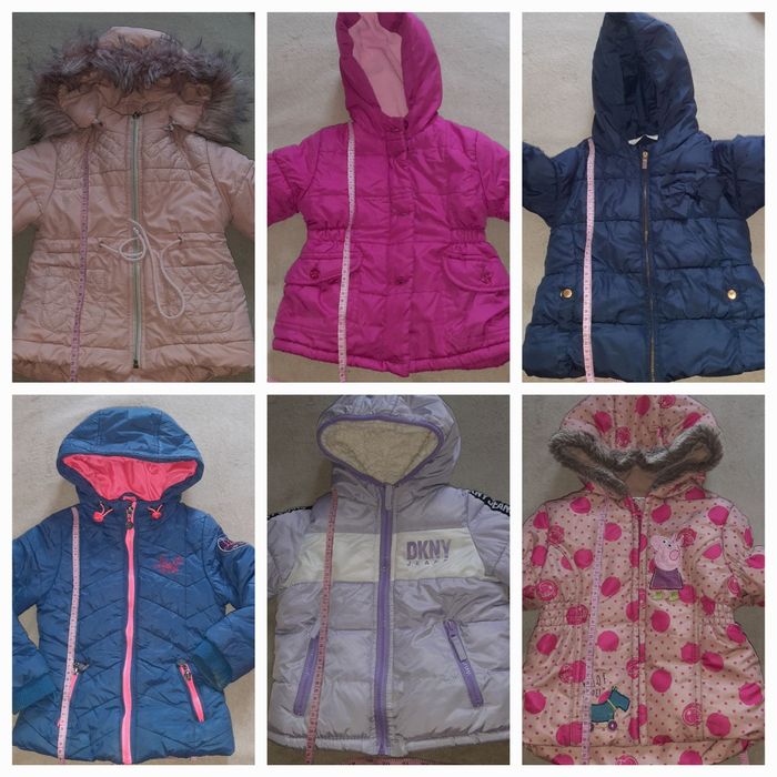 Весняні комбези,демі  куртки  на дівчинку на 6-9-12 міс 2,3,4 роки