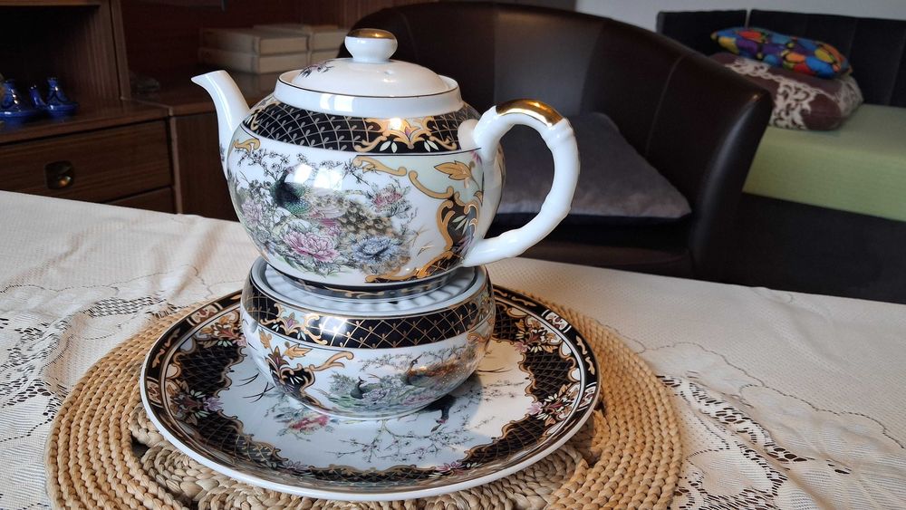 Zaparzacz do herbaty z porcelany