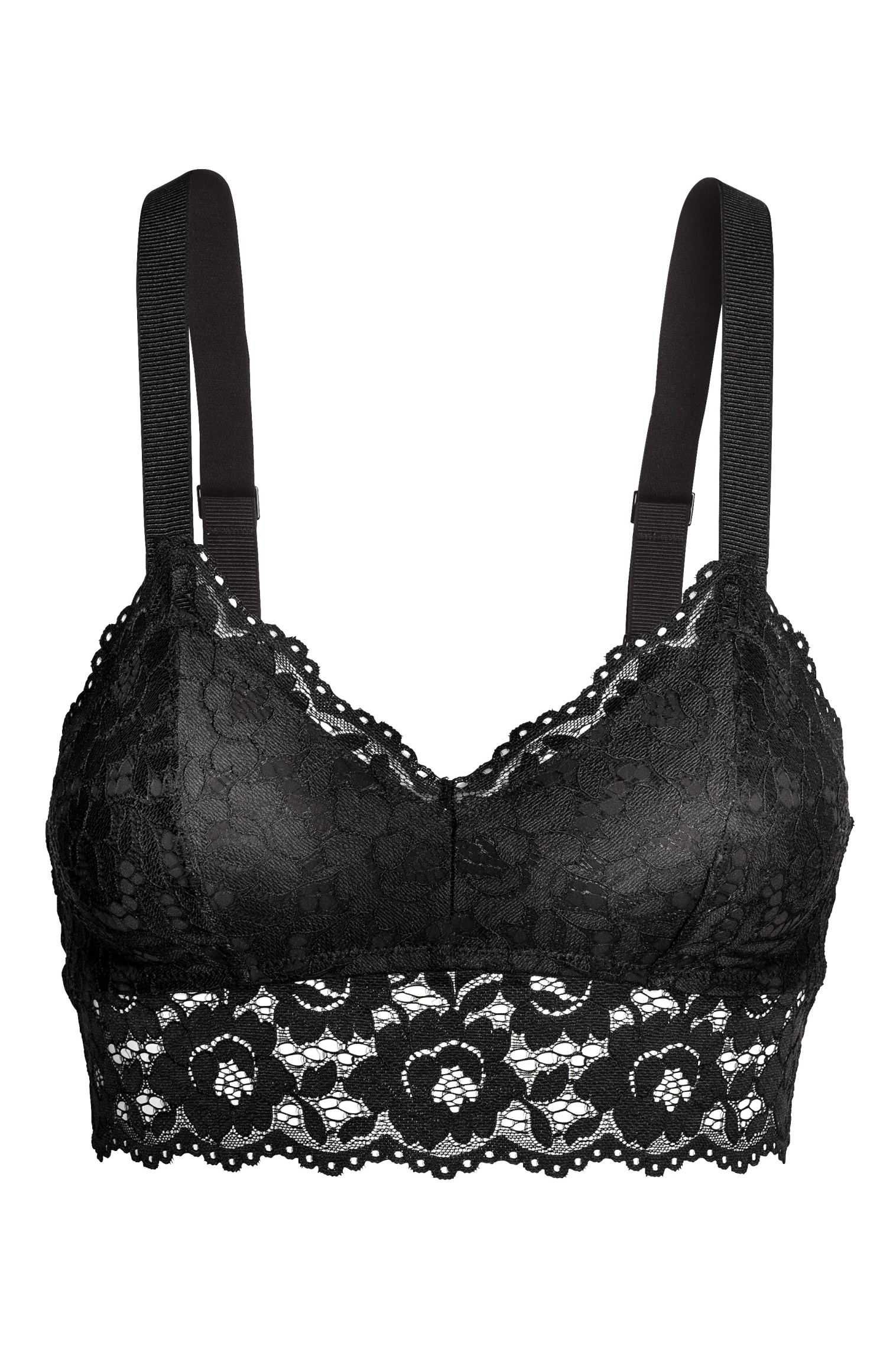 Koronkowa braletka H&M rozm. 42   C/D/E