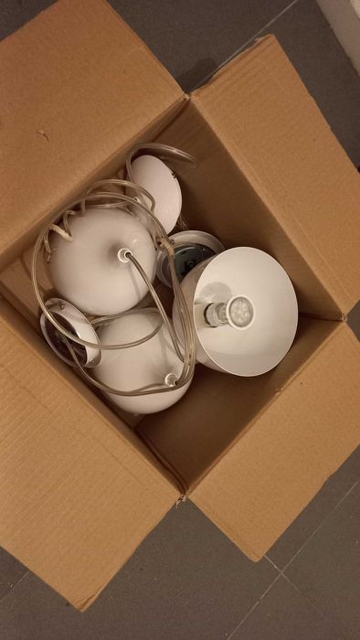 Vendo 3 candieiros LED downlight