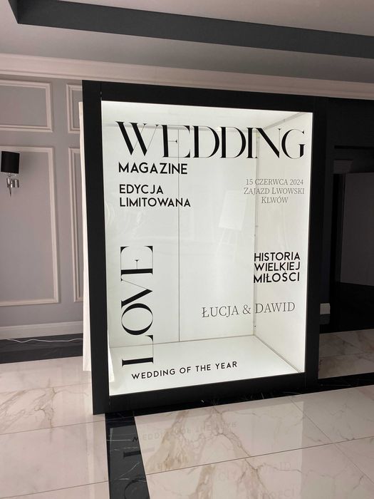 Photobox VOGUE | Ledon | Ciężki dym | Atrakcje | Usługi | Dekoracje