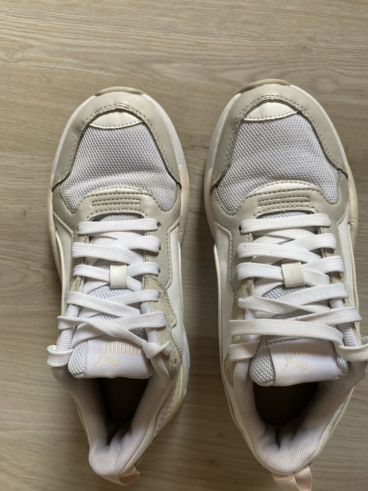 Кросівки унісекс 37р23см Puma Hybrid White Originaj Пума