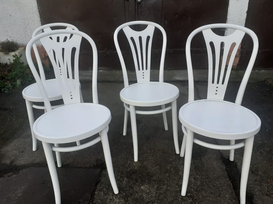 Krzesła kawiarniane Thonet 4 sztuki PRL Okazja