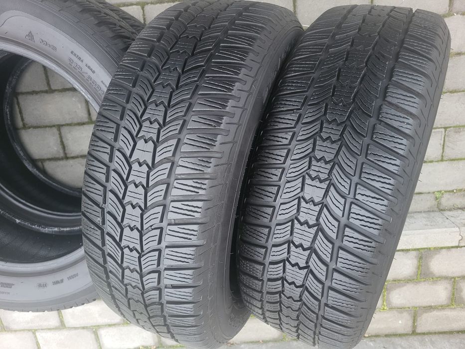 4x Opony Zimowe 215/60/16 Sava Eskimo HP2  Bieżnik 8mm