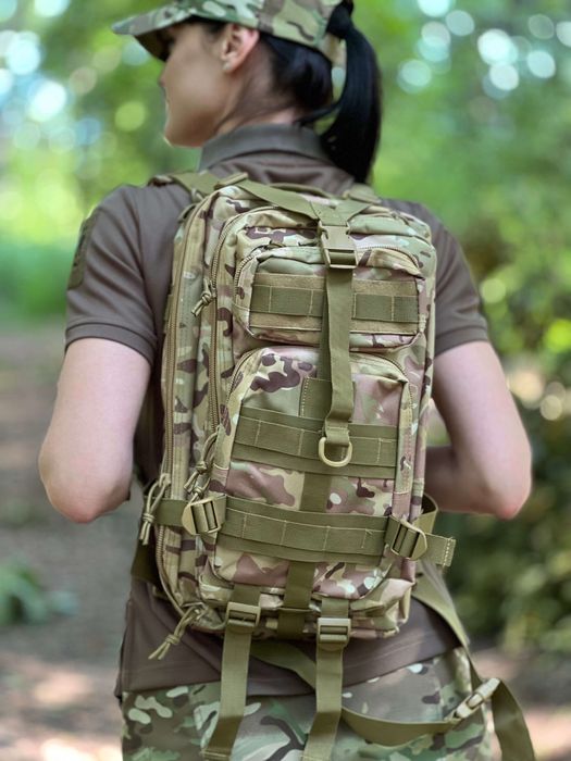 Рюкзак тактичний 20л-25л хакі військовий ааа армійський для ЗСУ