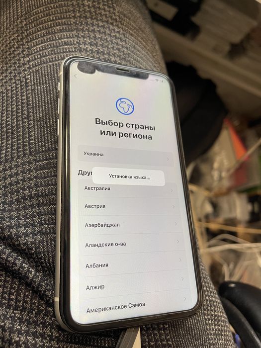 Продам экран модуль lcd айфон iPhone XR с пятном сверху установку сде