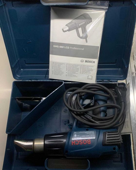 Soprador de ar quente - Bosch GHG 660 LCD Professional