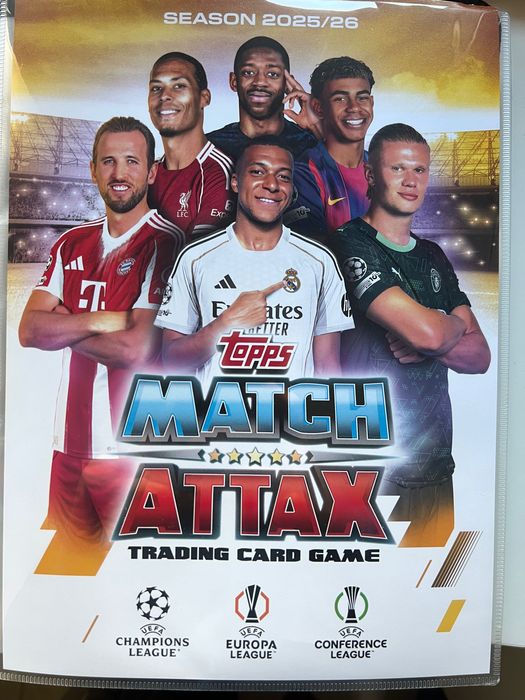 Cartas Match Attax 25/26 — 50+ cartas para troca (inclui especiais!)