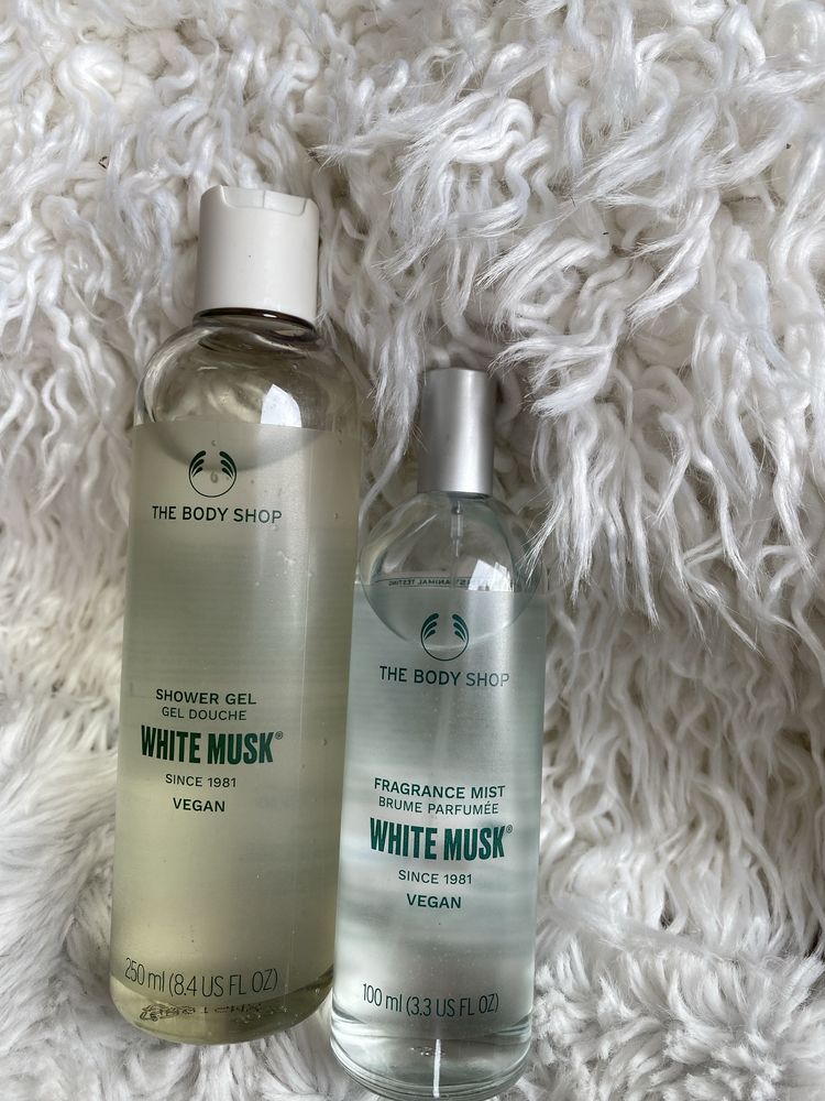 Zestaw The Body Shop żel i mgiełka