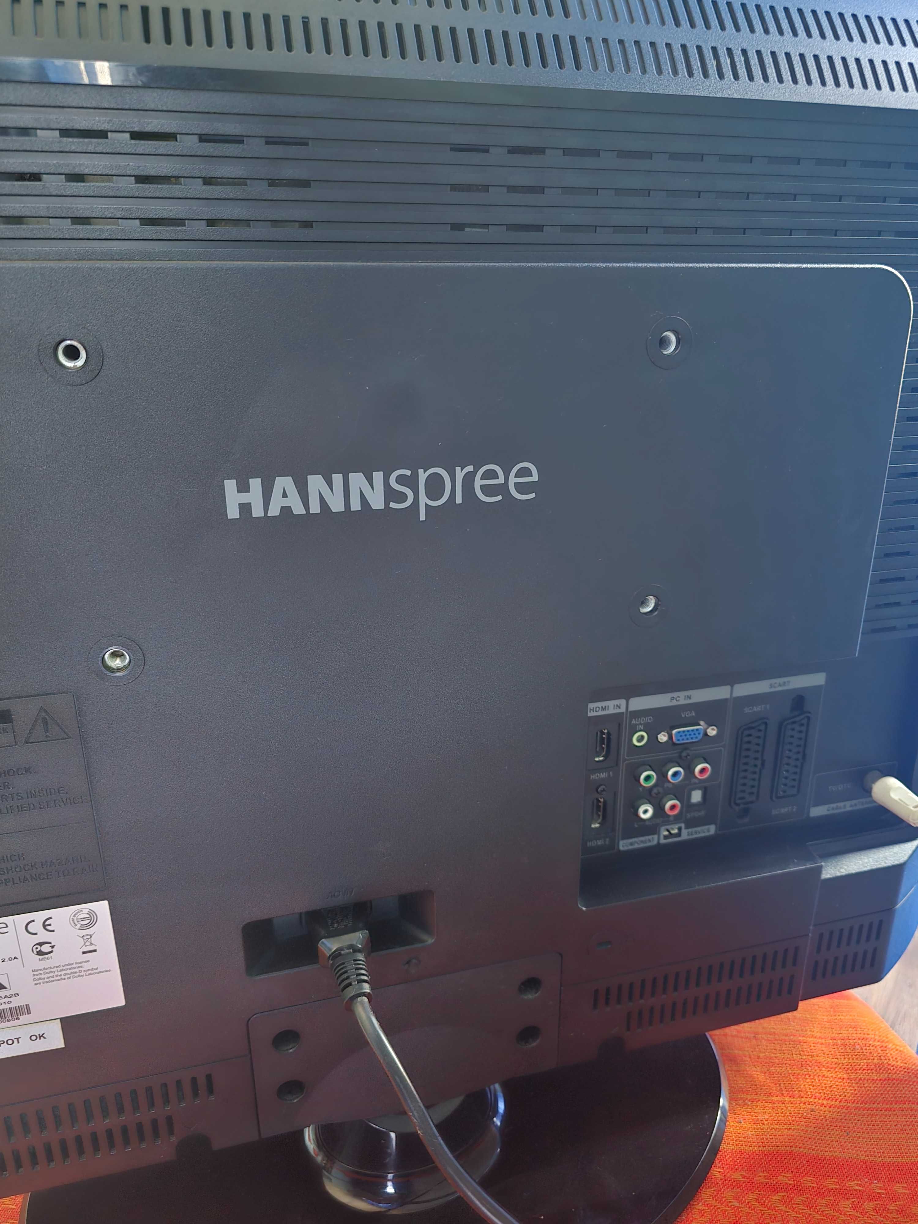Tv LCD HANNSPREE sj28dmbb 28'Pol 2 Mao Como Nova