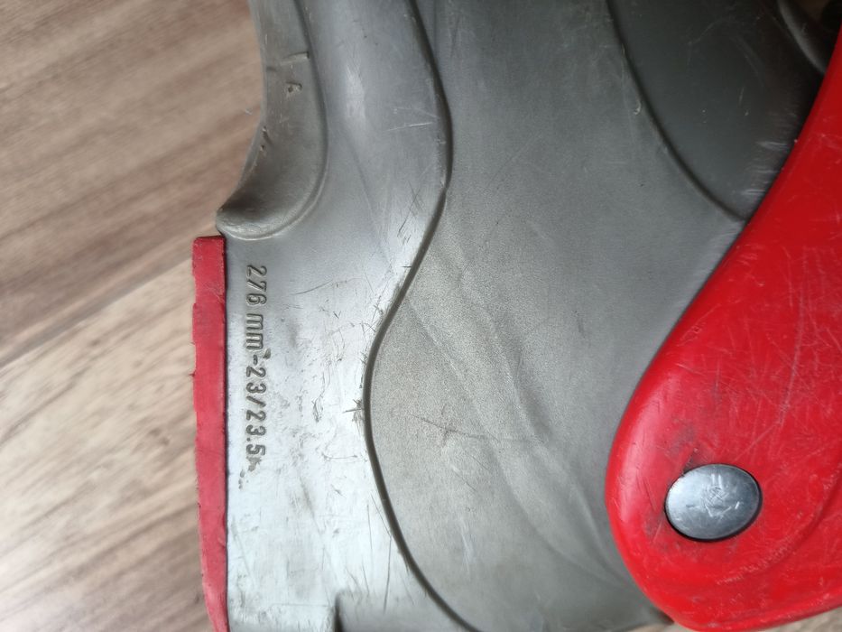 Narty zjazdowe 123cm Elan buty rozmiar 39 dla dziecka 8-10 lat zestaw