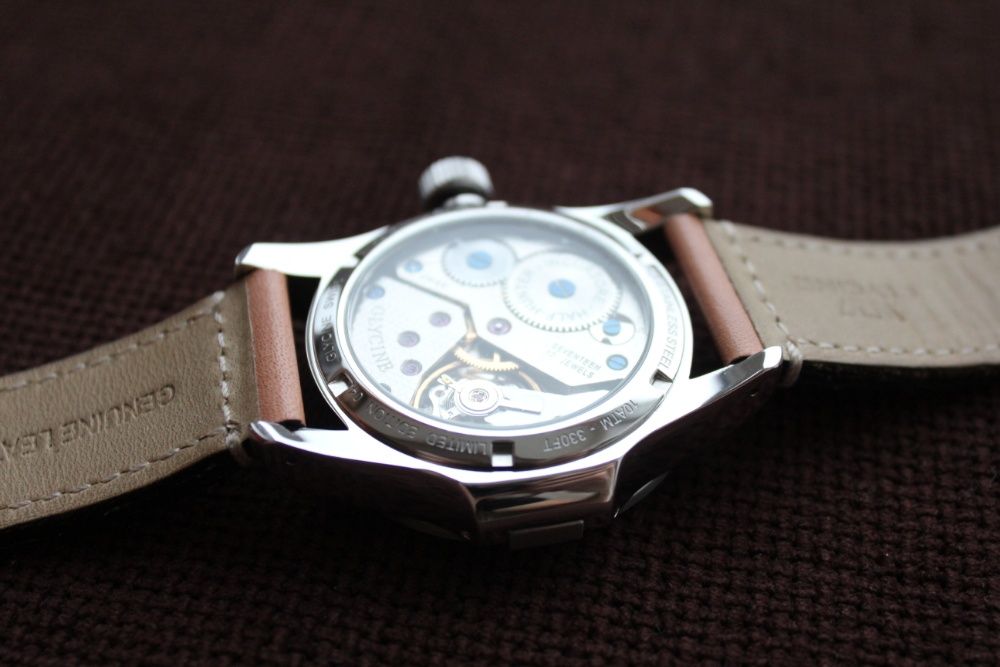 Glycine Incursore Half Hunter limited edition часы swiss watch швейца
