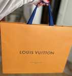 Papierowa torba Louis Vuitton