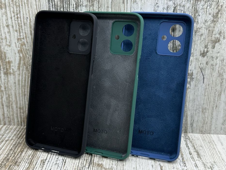 Не пачкаются! Чехол Silicone Case на Motorola G54/ G54 Power Чохол
