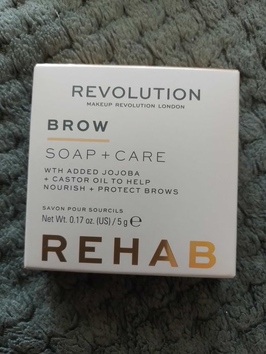 Makeup Revolution Rehab Soap + Care Mydło DO BRWI 5G NOWE