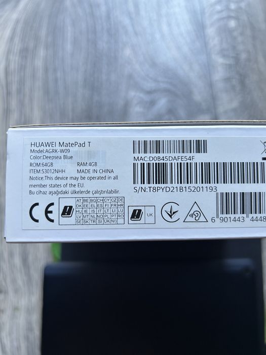 Продам планшет Huawei MatePad T10 4/64