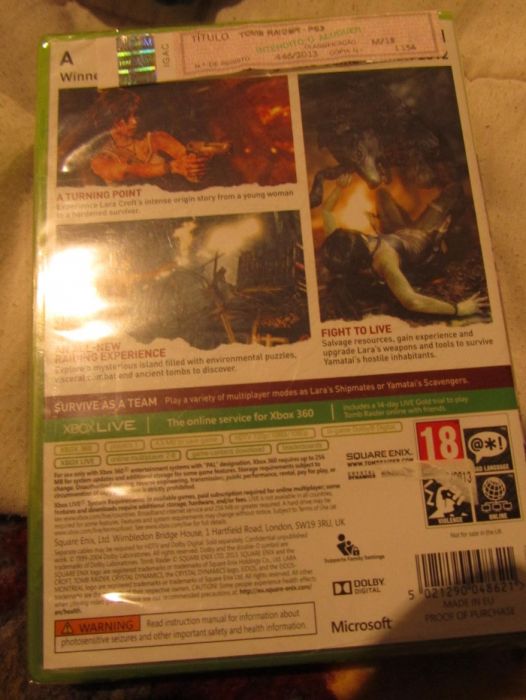 Xbox 360 Tomb Raider