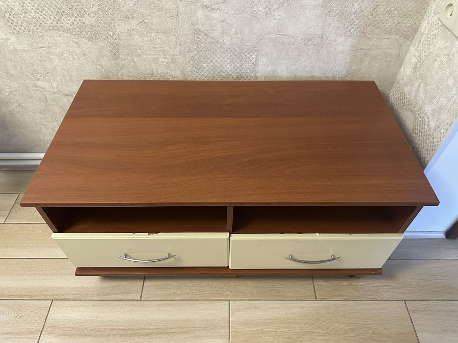 Тумба комод коричнево-бежевий