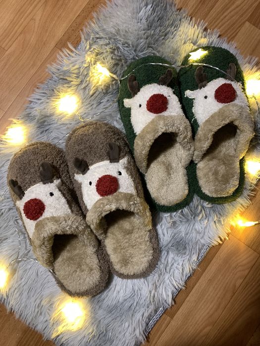 Милі капці, тапочки, м‘яке взуття, м‘які тапулі, подарунок на 14 лютог