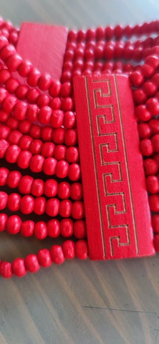 Bransoletka vintage drewno