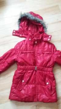 zimowa kurtka dla dziewczynki rozm.116 H&M