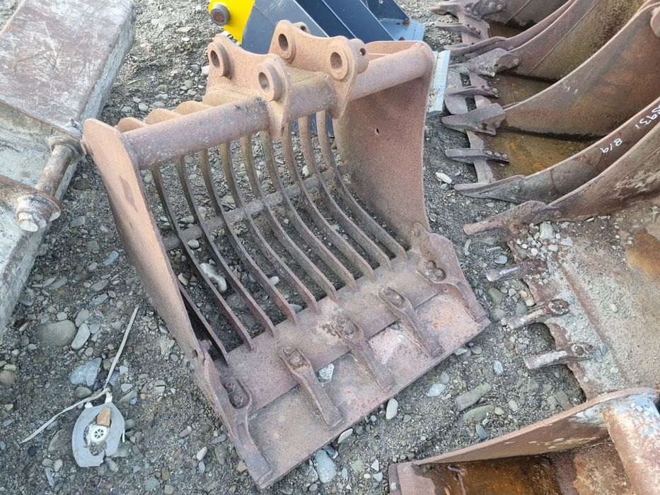 Łyżka ażurowa 90cm sworzeń 45mm przesiewająca sortująca do koparki koparka