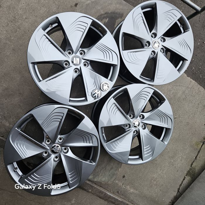 Nowe Alufelgi 18 Skoda Octavia Yeti Superb VW Seat Cupra 5x112 ET50