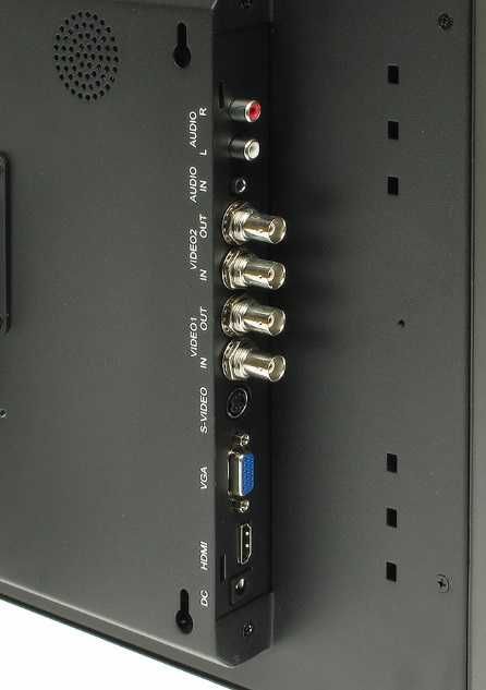 Monitor Przemysłowy VGA, 4XVideo, S-VIDEO, HDMI, AUDIO, VMT-225M VILUX