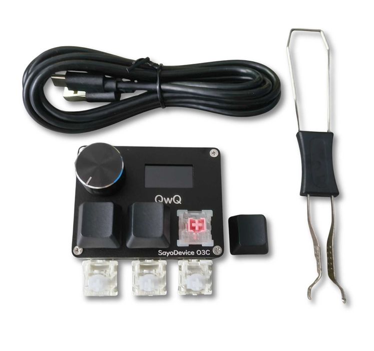 Sayodevice O3C + Komplet switchy + Switch puller GRATIS