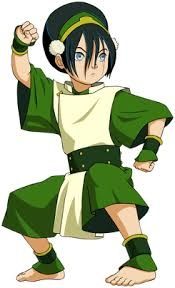 Toph Bei Fong Awatar strój kostium Mag ziemi Earth Bender