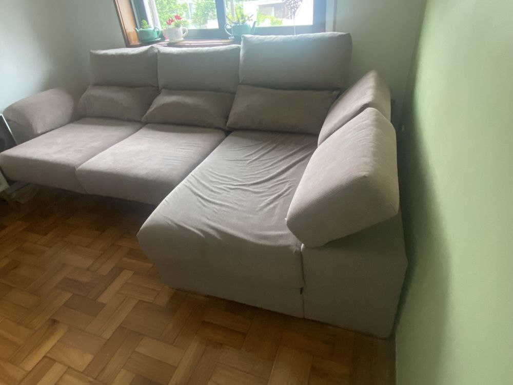 Sofa tecido beje