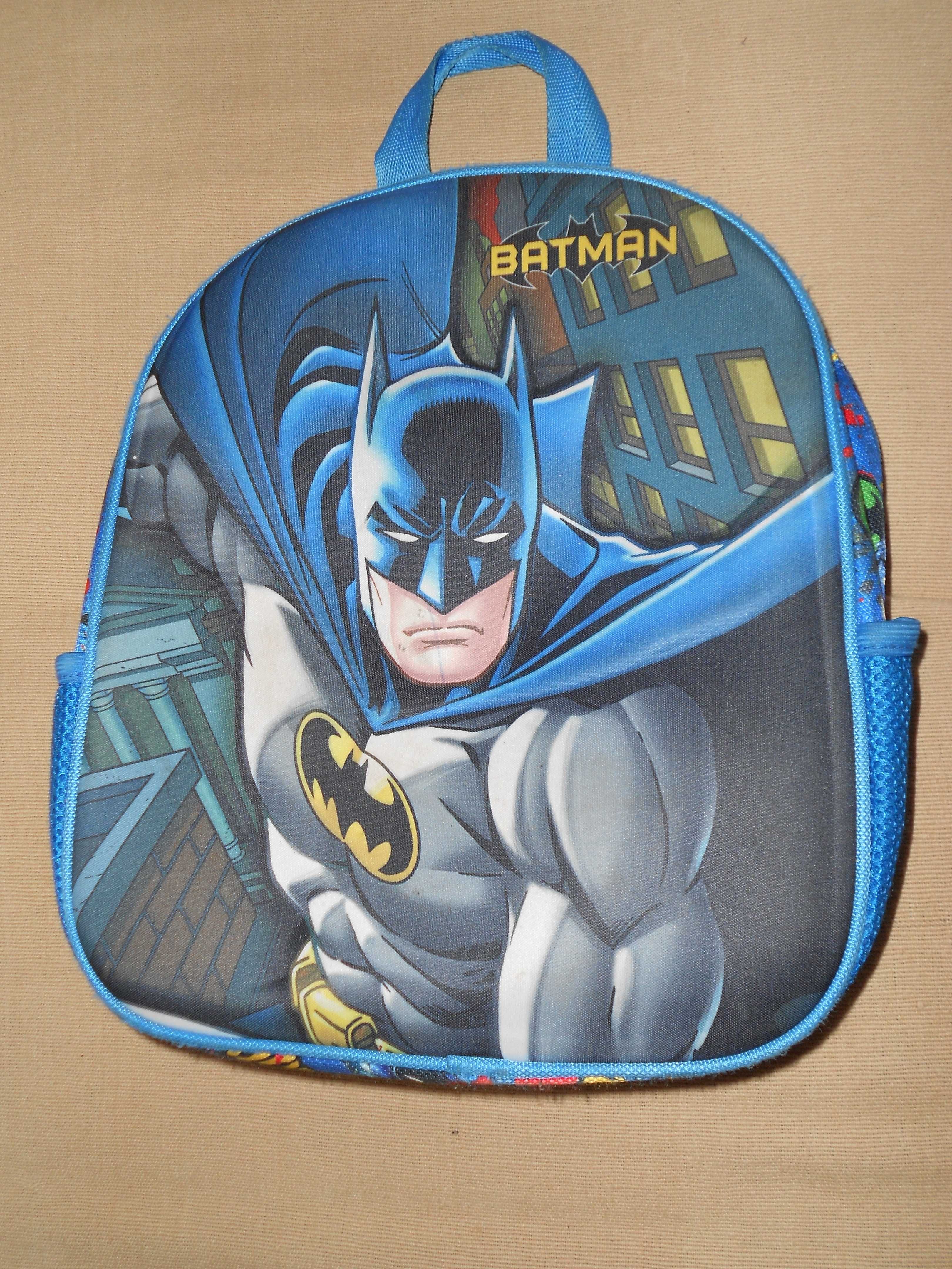Mochila pequena pre-primaria infatil Batman