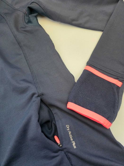 Спортивная термо кофта реглан толстовка байка флис капюшон tchibo