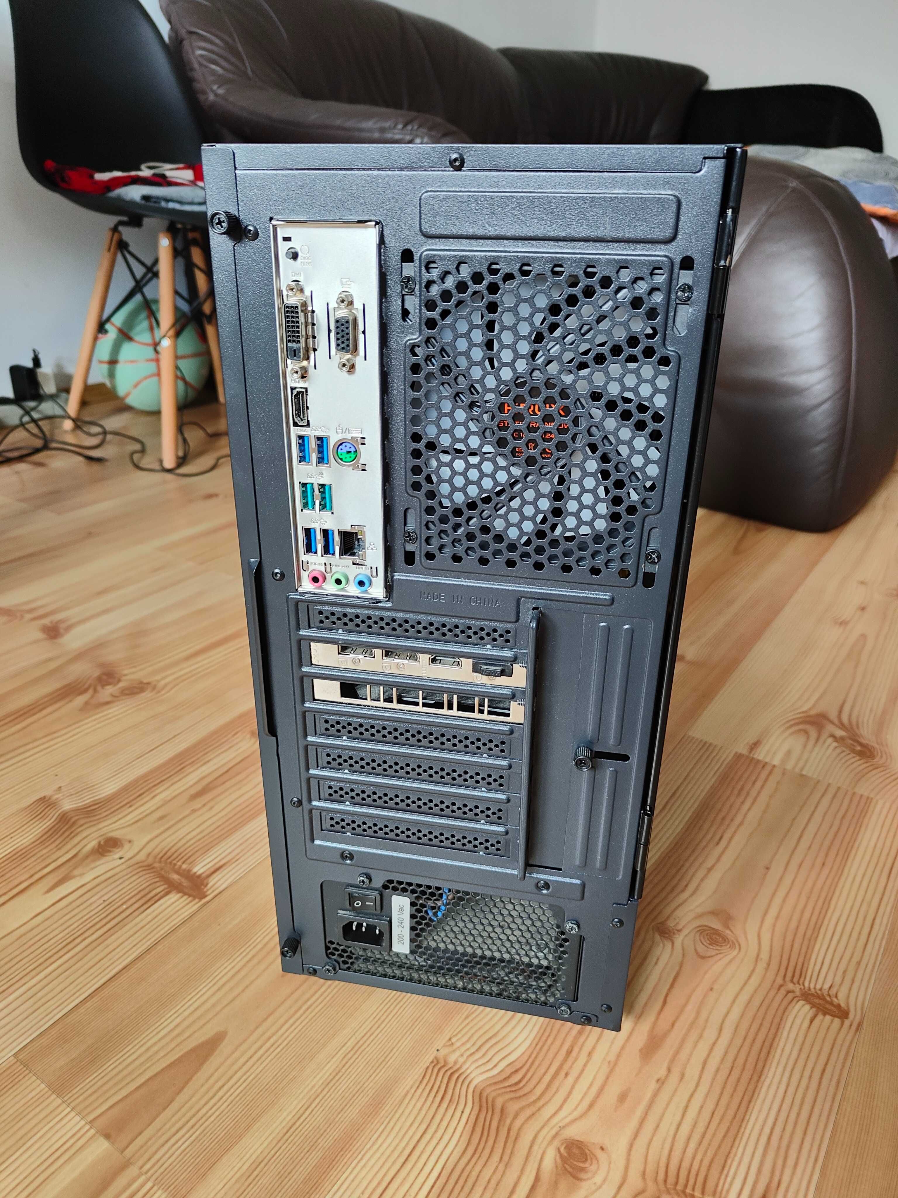 Komputer gamingowy: RTX 2070/RYZEN 5 5600/SSD M2 1TB/16 GB RAM