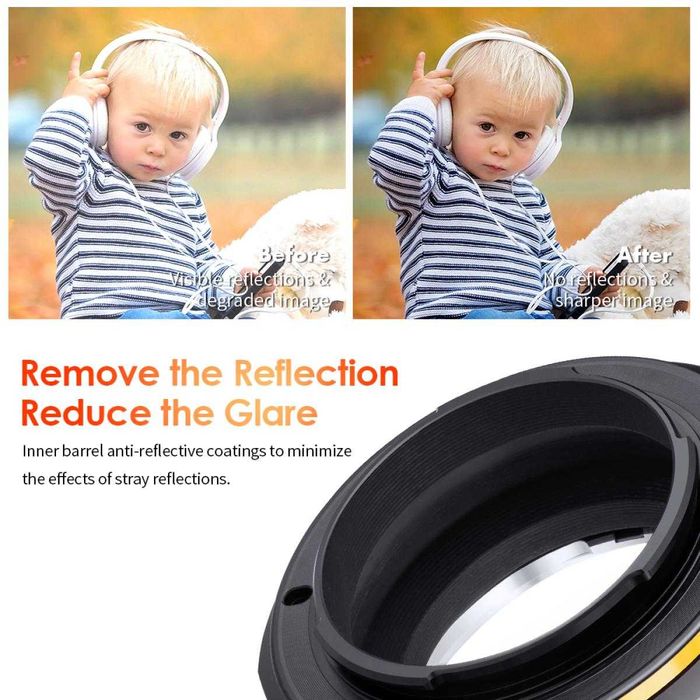 Adapter Sony Minolta AF na Sony E-mount NEX K&F Concept wer. Pro