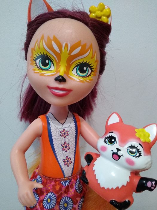 Enchantimals lalka Felicity duża 31cm + lisek FRH53