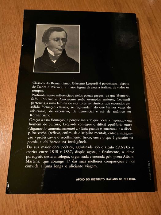 CANTOS     Giacomo Leopardi